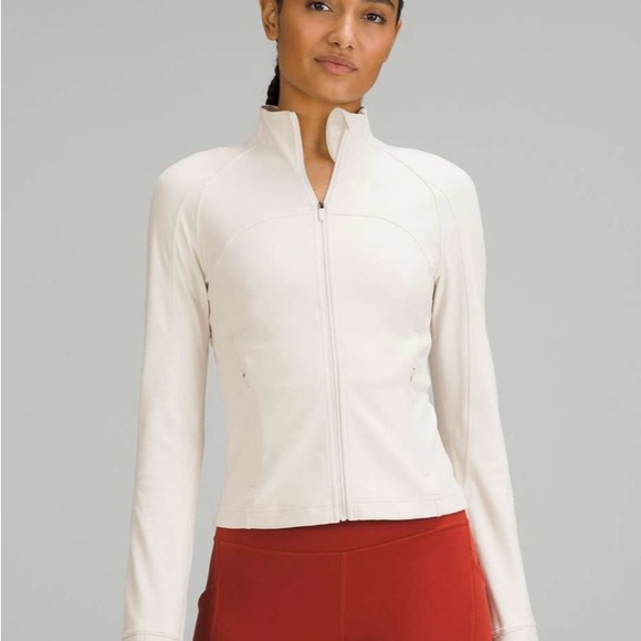 lululemon athletica Jackets & Blazers - 31. MSRP$118 Lululemon Nulu Cropped Define Jacket White Opal Size 4